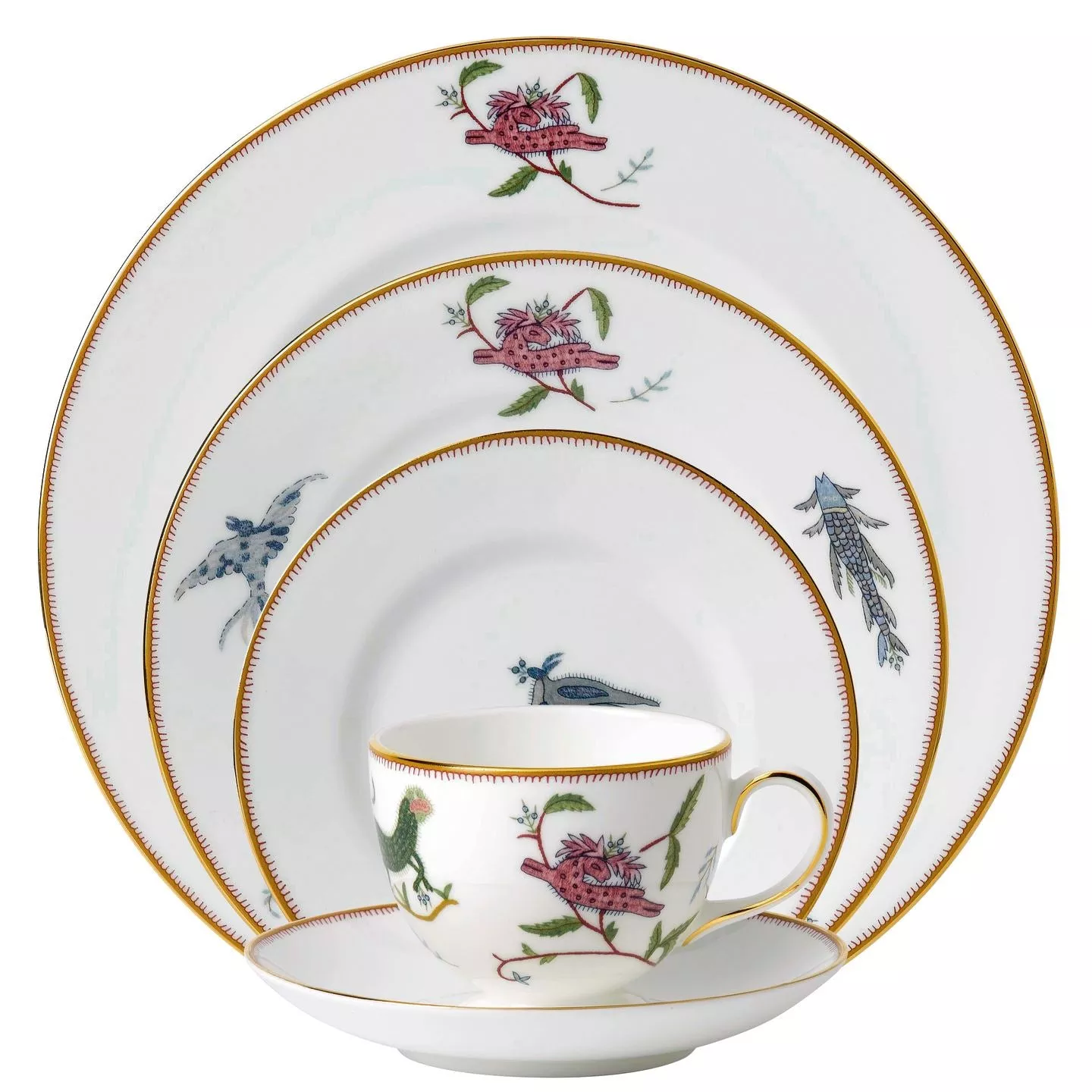 Mythical Creatures 5-Piece Dinner Setting