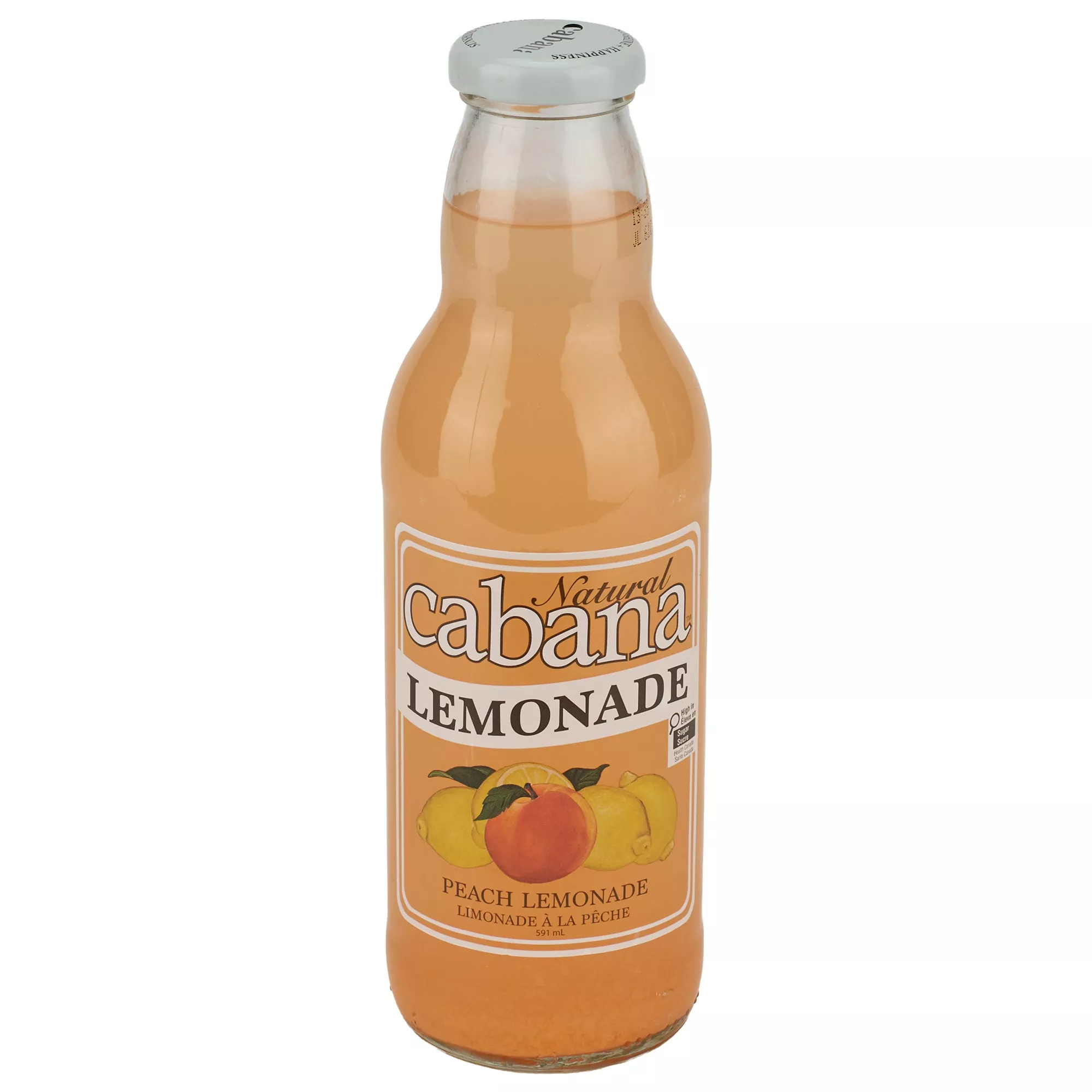 Natural Cabana Peach Lemonade|[12x591 ml]