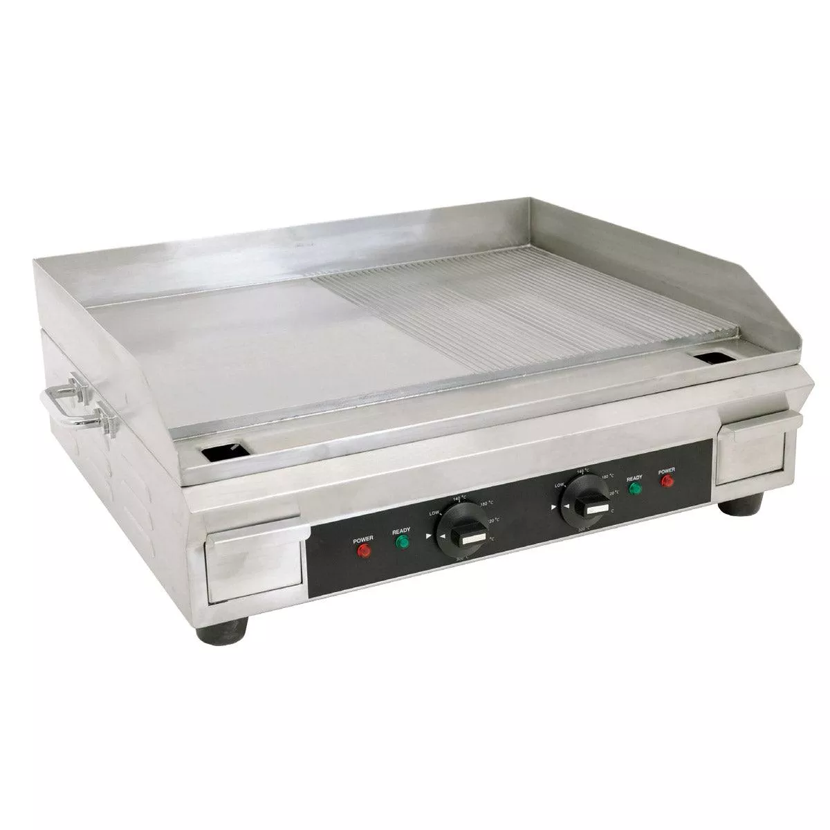 Nella 24 Electric Griddle With Half Ribbed Surface - 240V / 3.6 kW - 41373