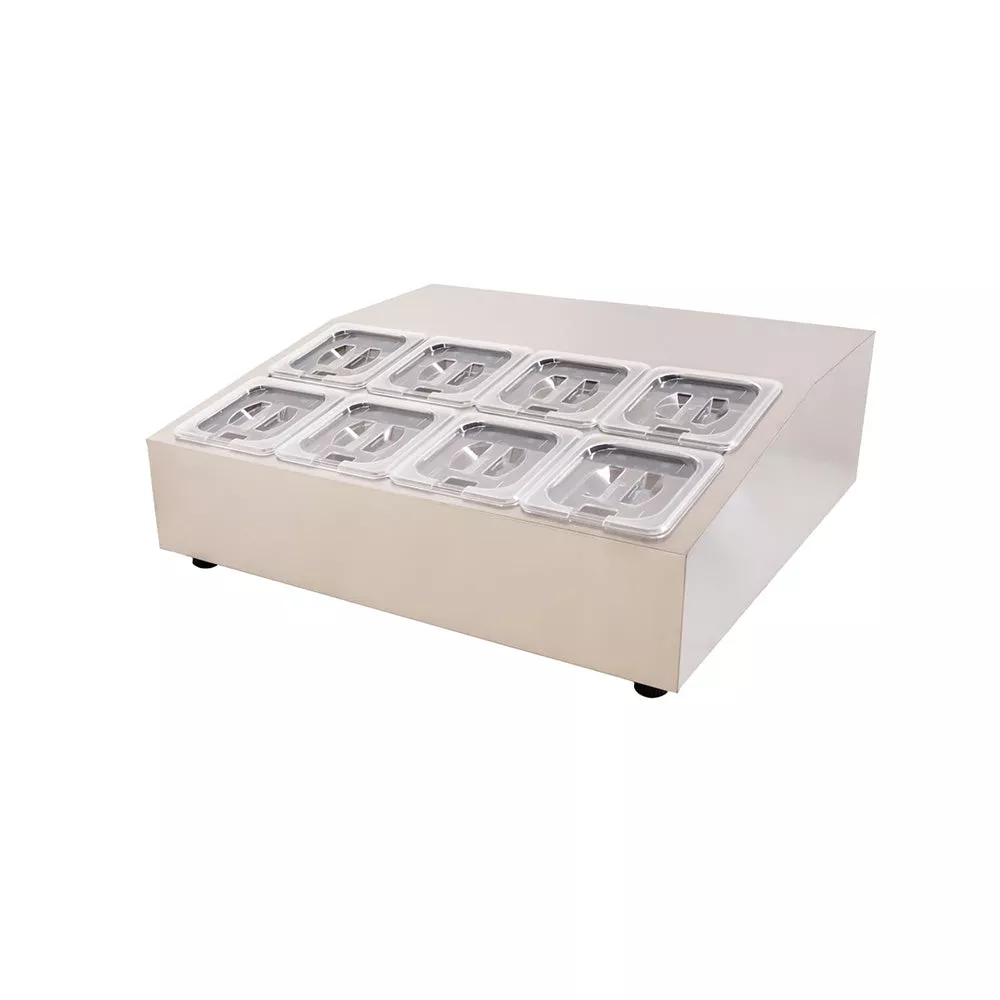 Nella 28 Countertop Refrigerated Prep Rail - 47862