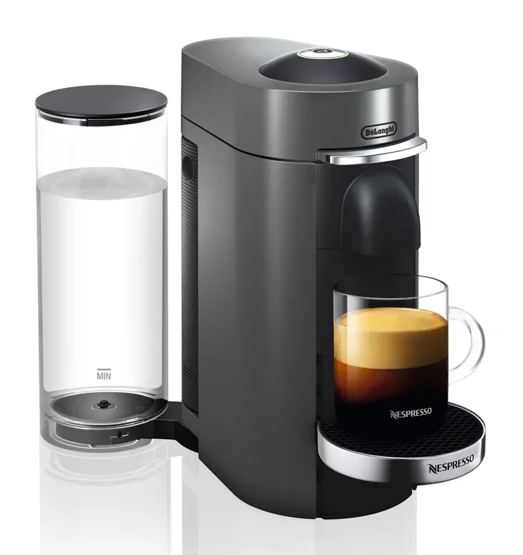 Nespresso Vertuo Plus Deluxe Espresso Machine by DeLonghi – Titan