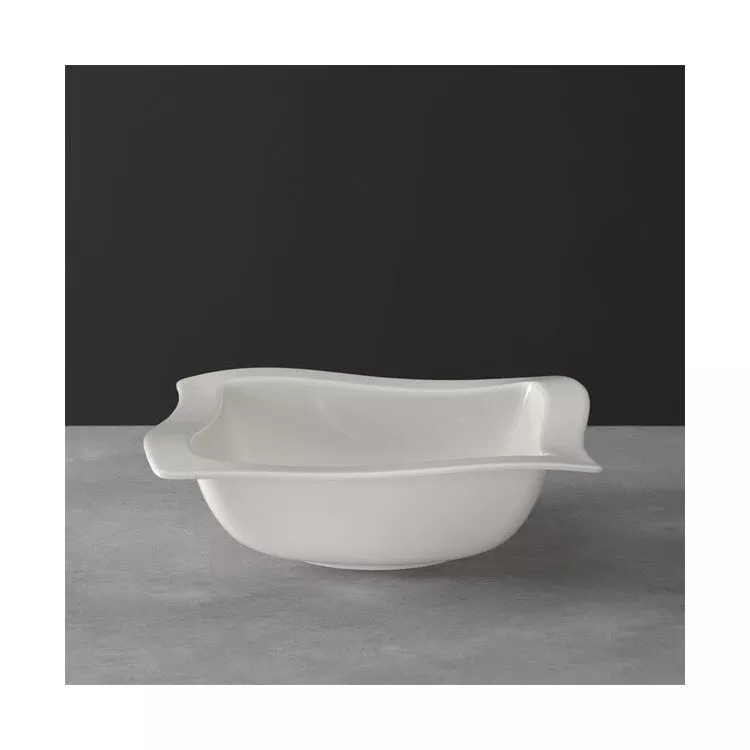 New Wave Medium Square Salad Serving Bowl