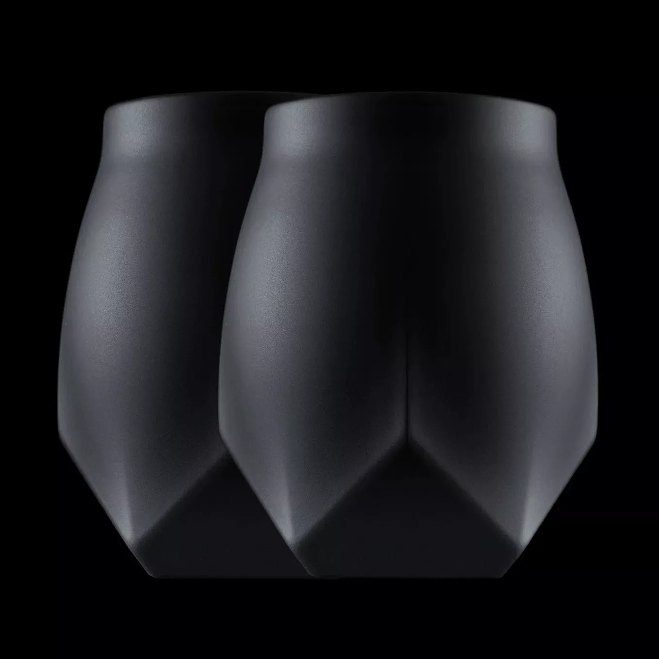Norlan Whisky Glass, VAILD (Black) - Gift Set of 2
