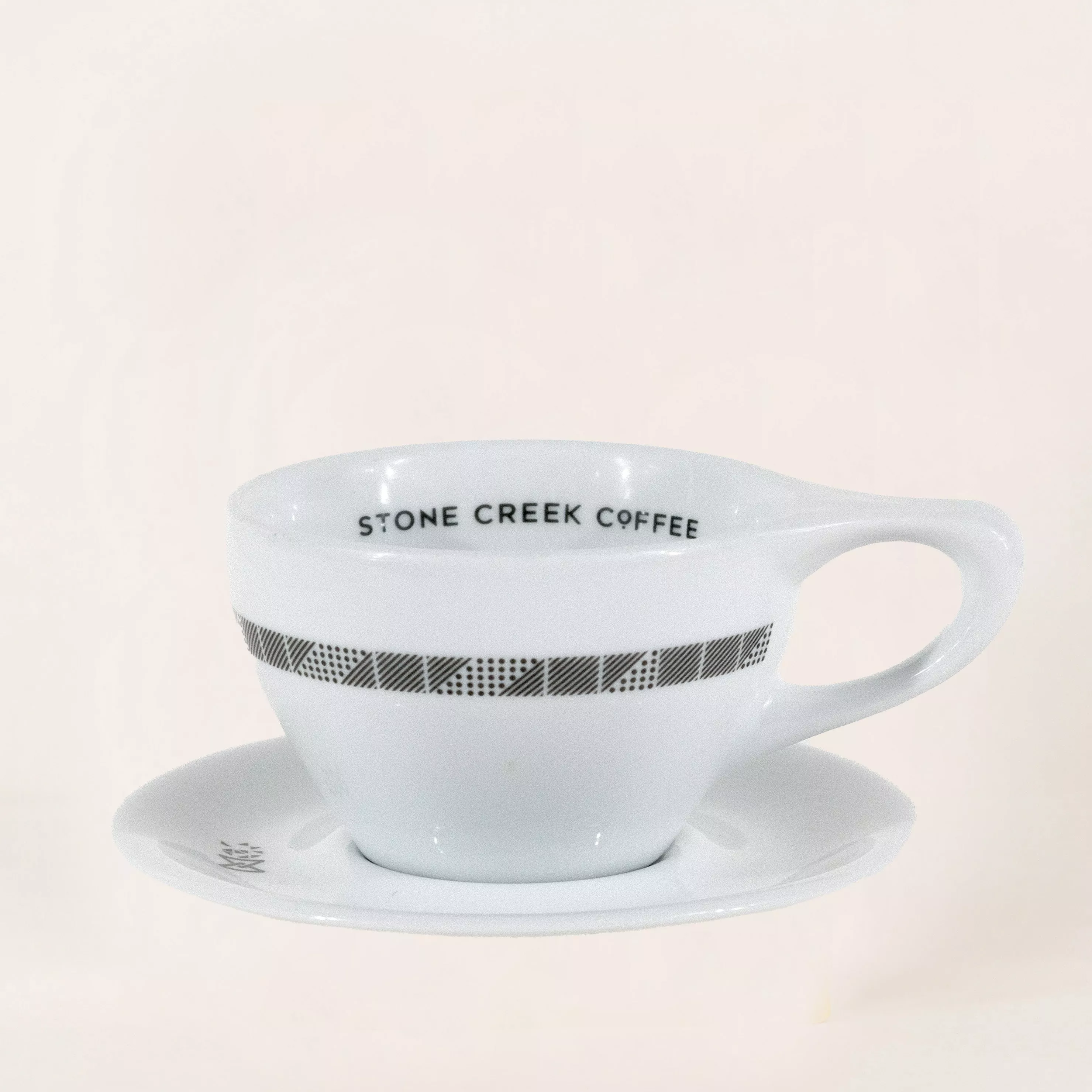 NOTNEUTRAL SMALL LATTE CUP AND SAUCER