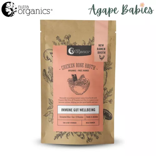Nutra Organics Chicken Broth Miso Ramen 100g