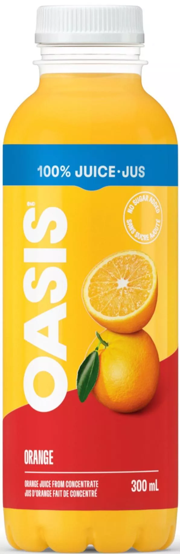 Oasis – Orange Juice, 300mL Bottle, Pack of 24