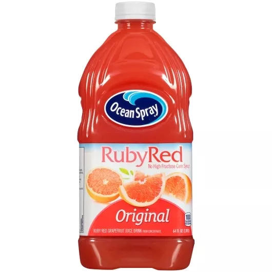 Ocean Spray 64 oz Ruby Red Grapefruit Juice