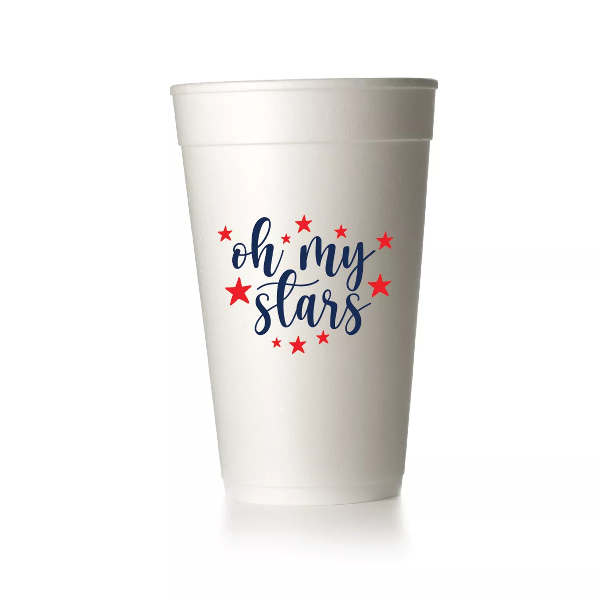 Oh My Stars Foam and Frost Flex Cups