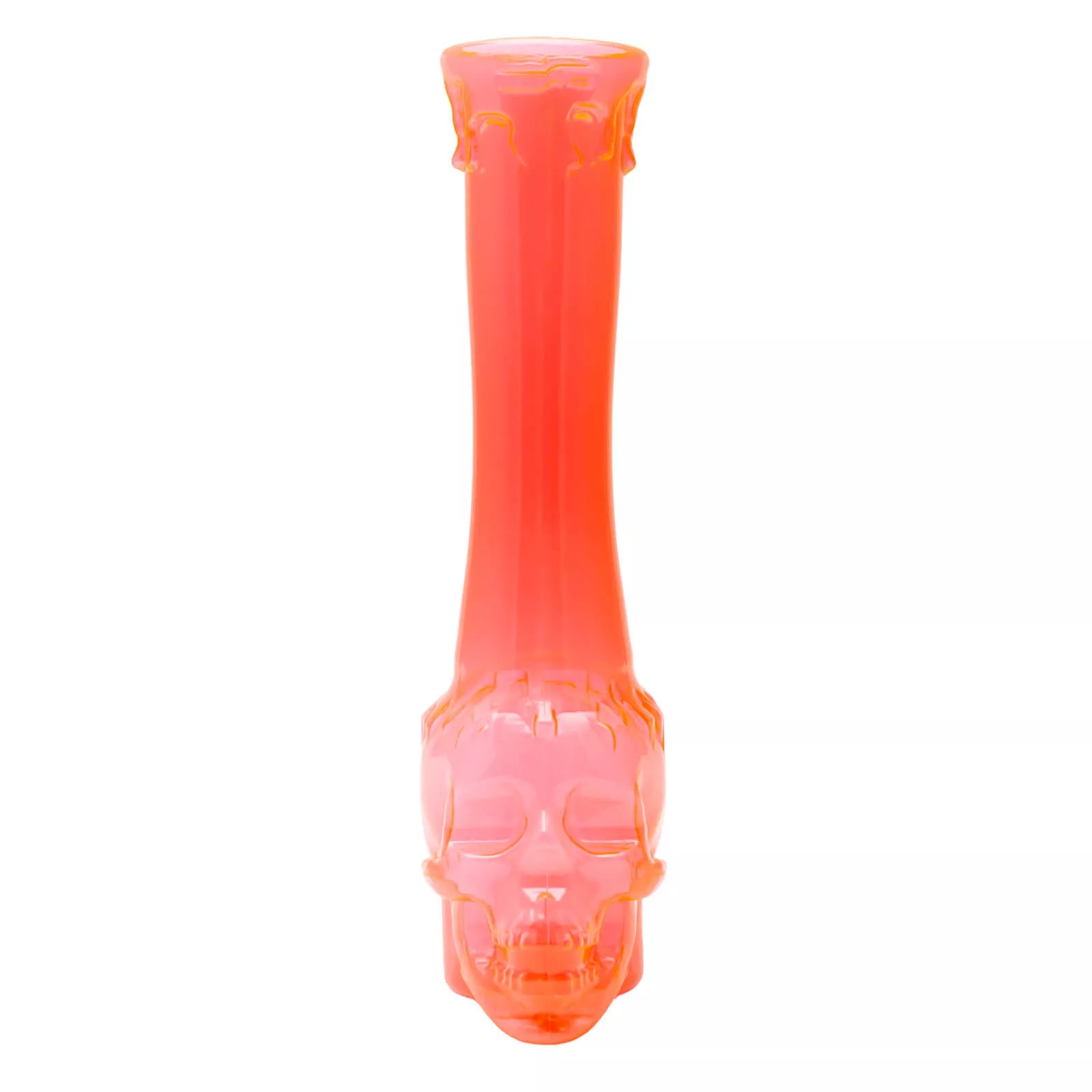 Orange Glow Skull Party Yard - 16 Ounce