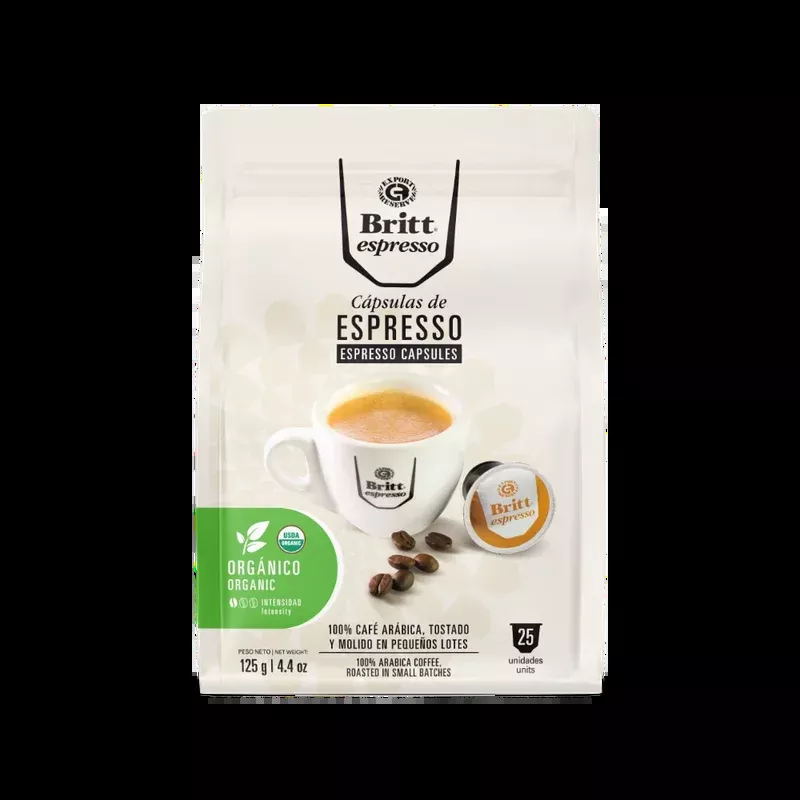 ORGANIC ESPRESSO COFFEE CAPSULES