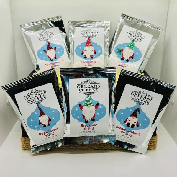 Orleans Coffee 6 Brews of Joy Gift Box