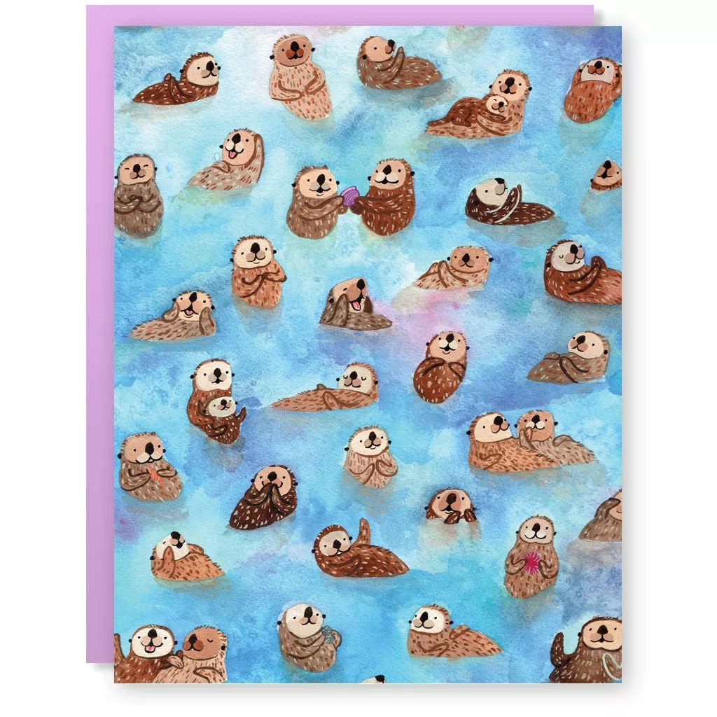 Otter Overload Card
