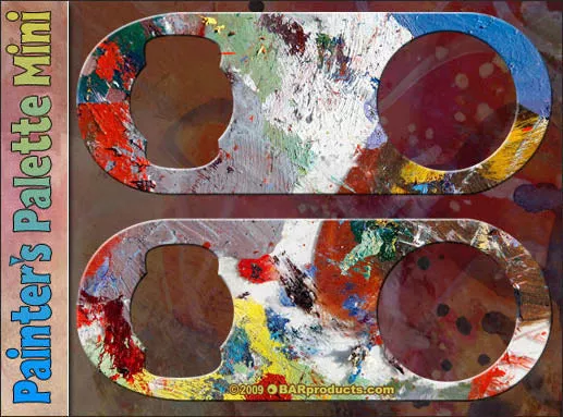 Painters Palette Mini Bottle Opener