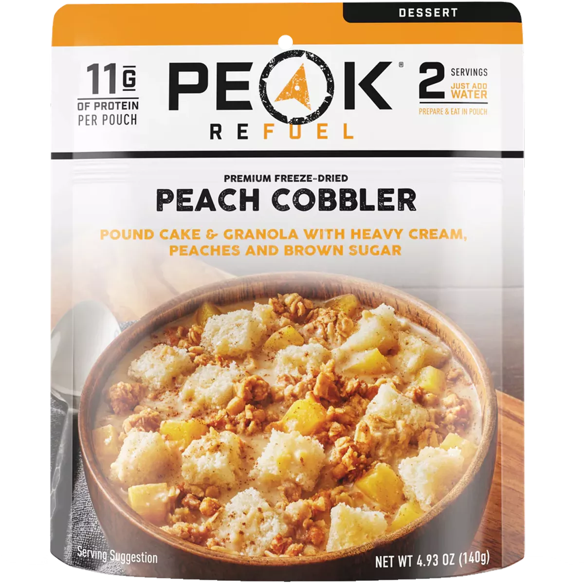 Peach Cobbler (2 Servings)