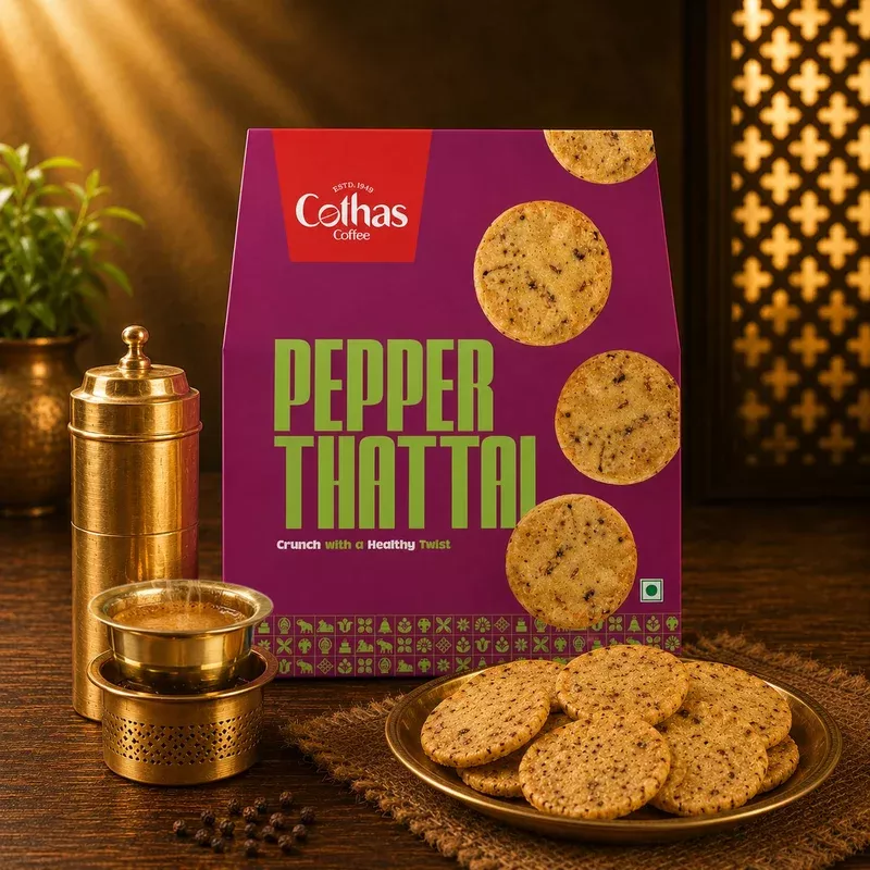 Pepper Thattai – 120gm