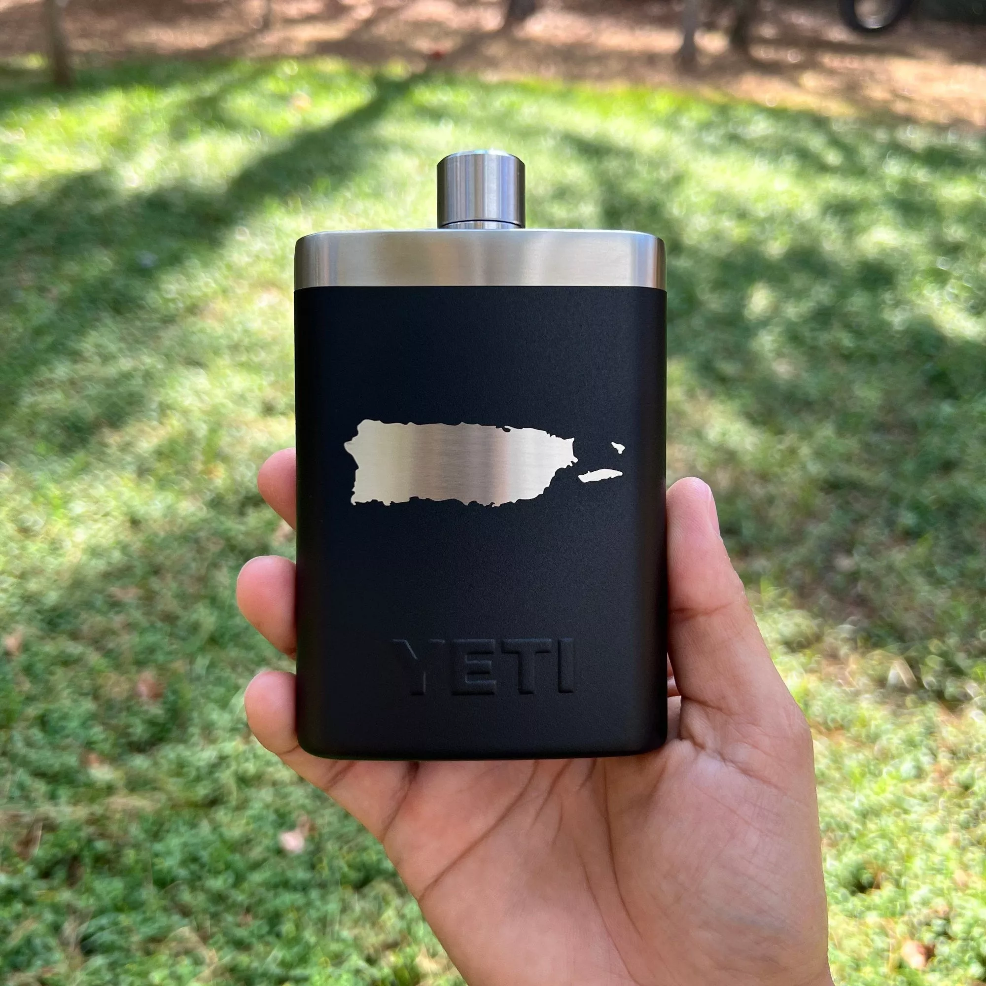 Personalized Laser Engraved YETI Flask