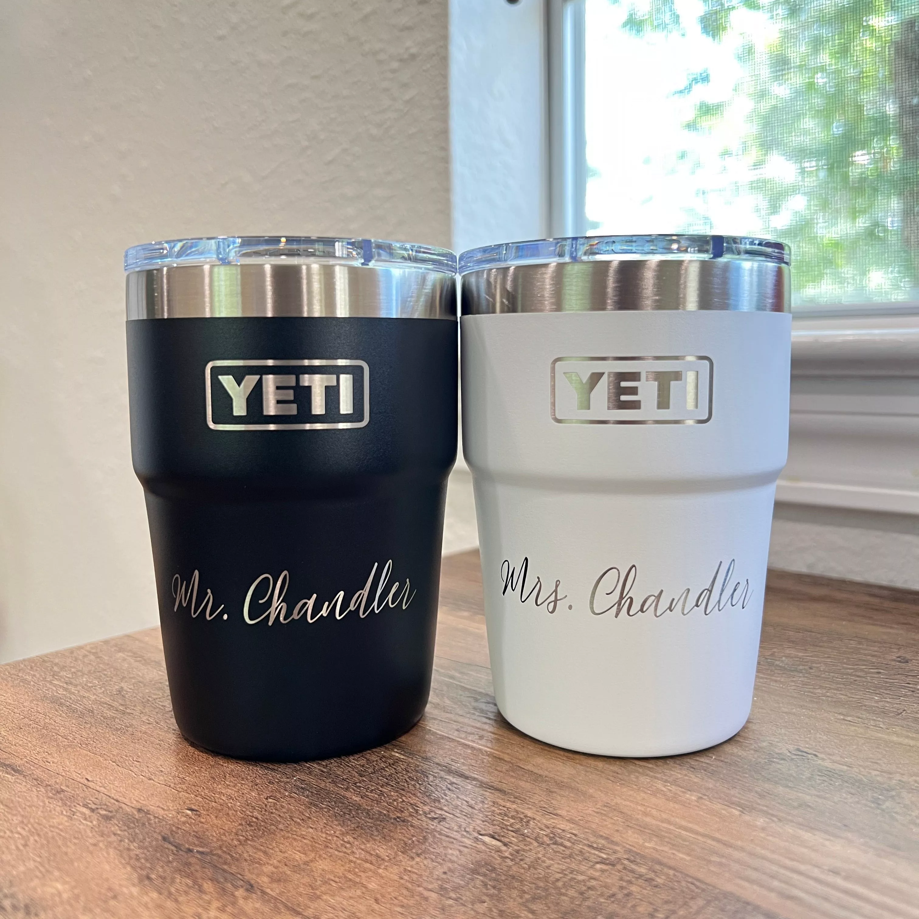 Personalized YETI Rambler 16 oz Stackable Tumbler