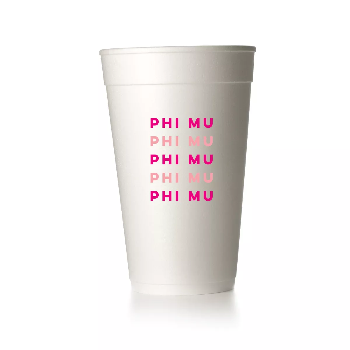 Phi Mu Lulo Cups|Foam&Frost Flex