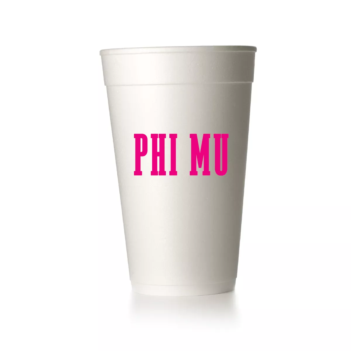 Phi Mu Megalito Cups|Foam&Frost Flex