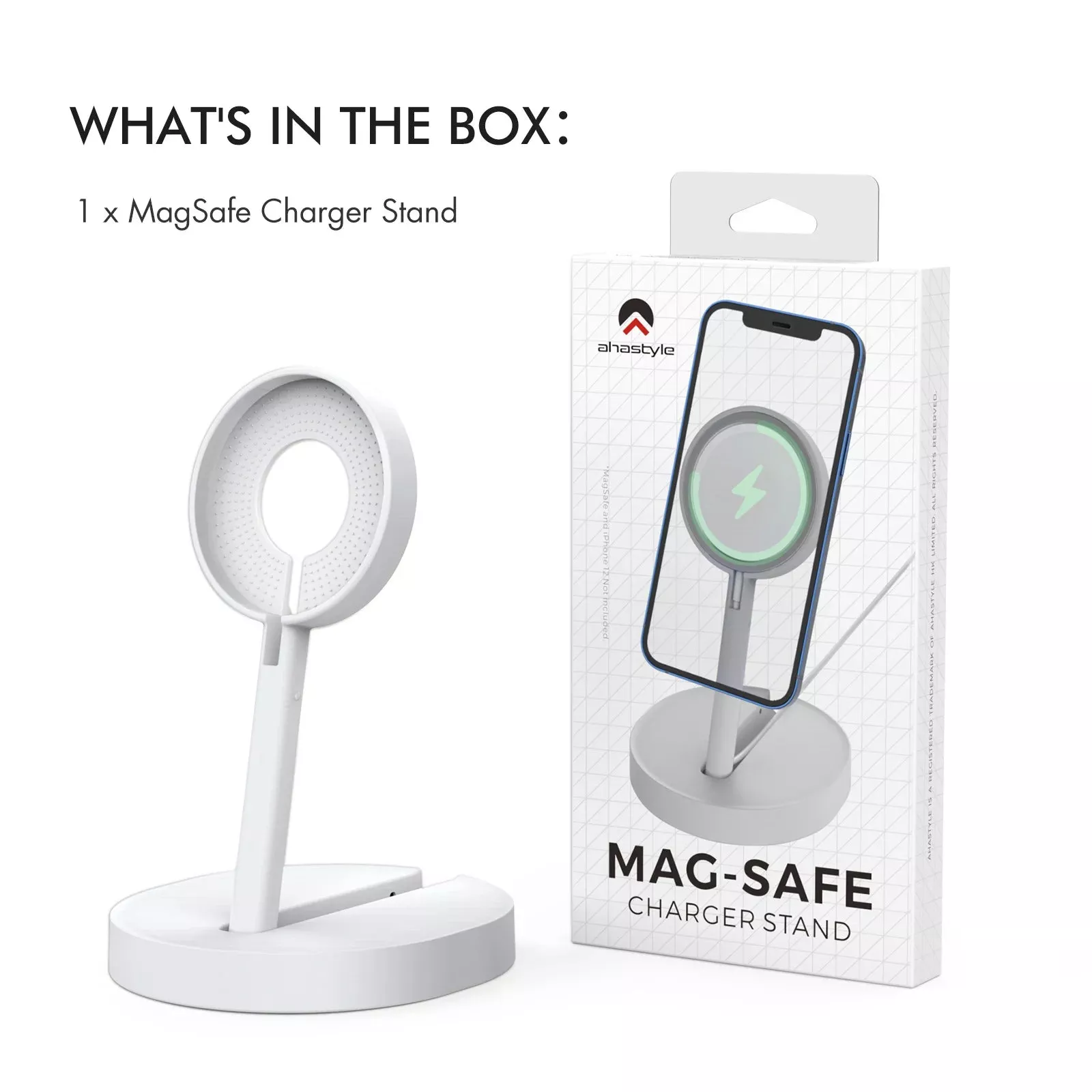 Phone Charger Holder with Adjustable Stand