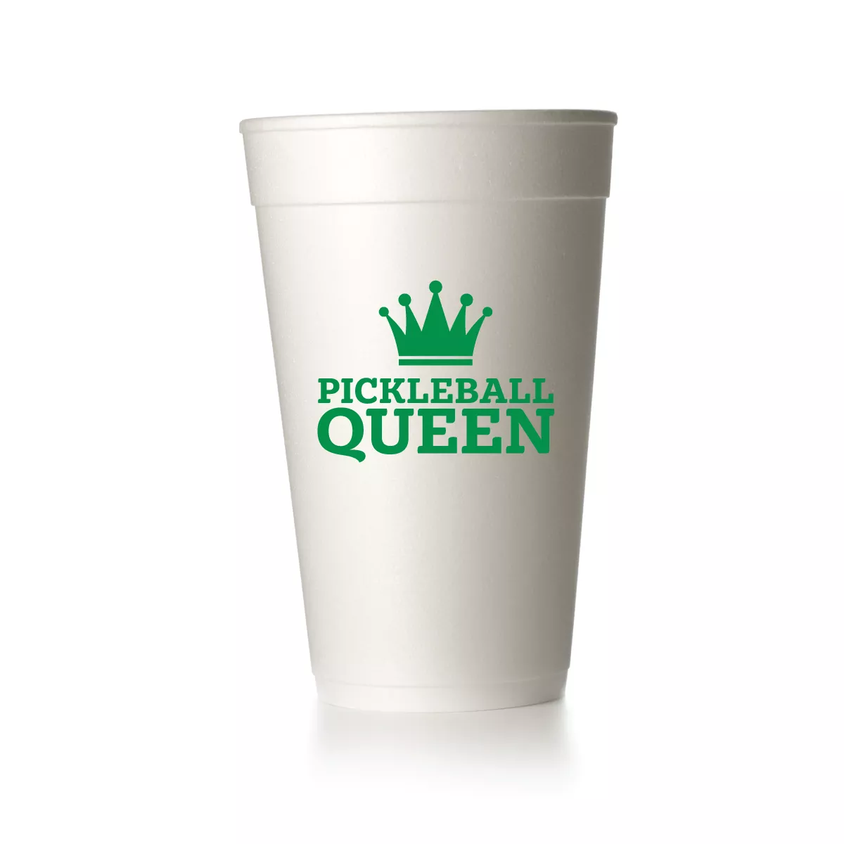 Pickleball Queen Cups|Foam&Frost Flex