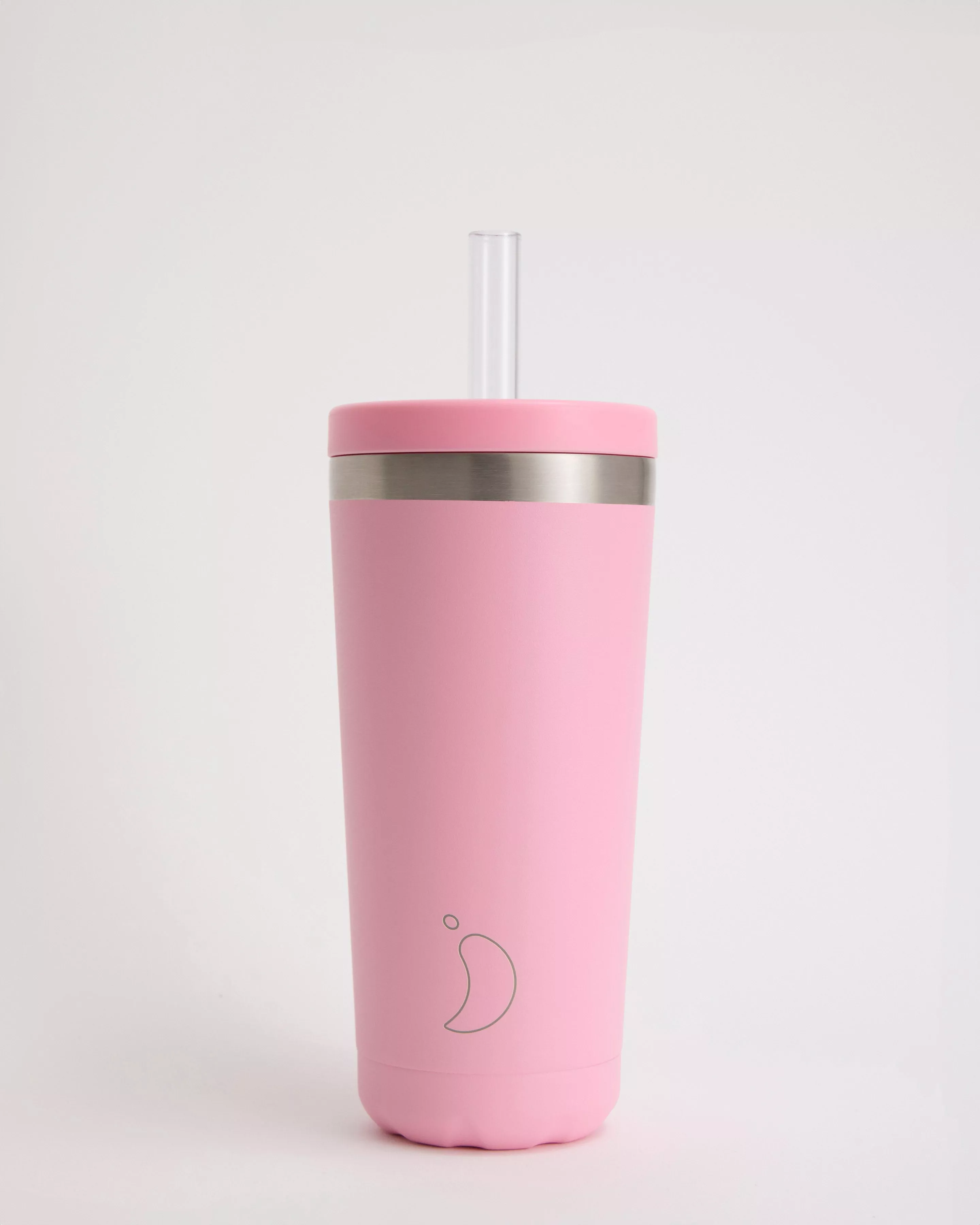 Pink Straw Coffee Cup|Black&Blue&Pink|500ml