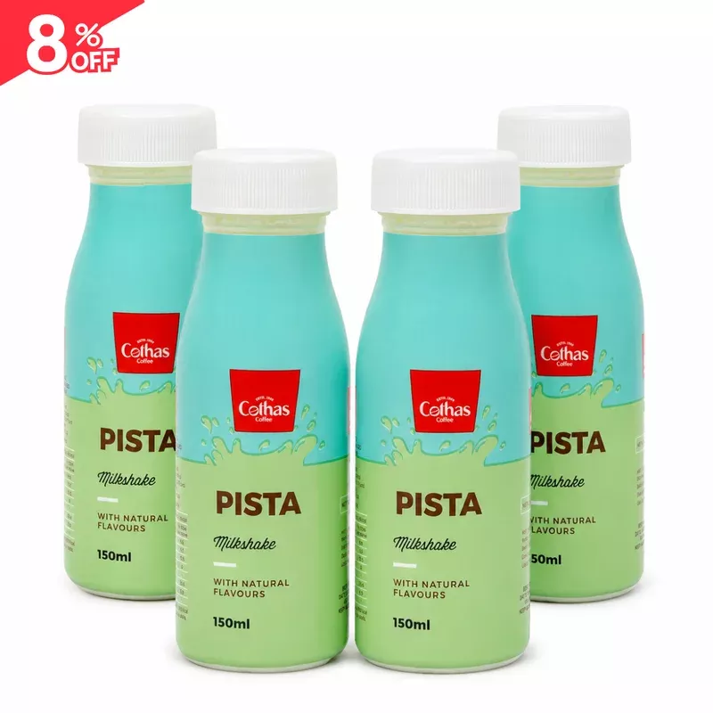 Pista Milkshake 150 ML (Pack of 4)