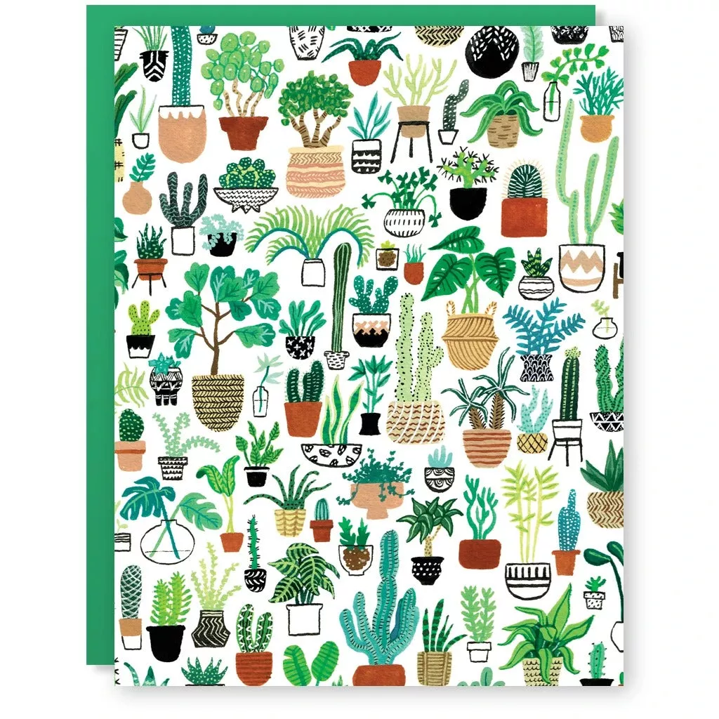 Plant Party Greeting Card