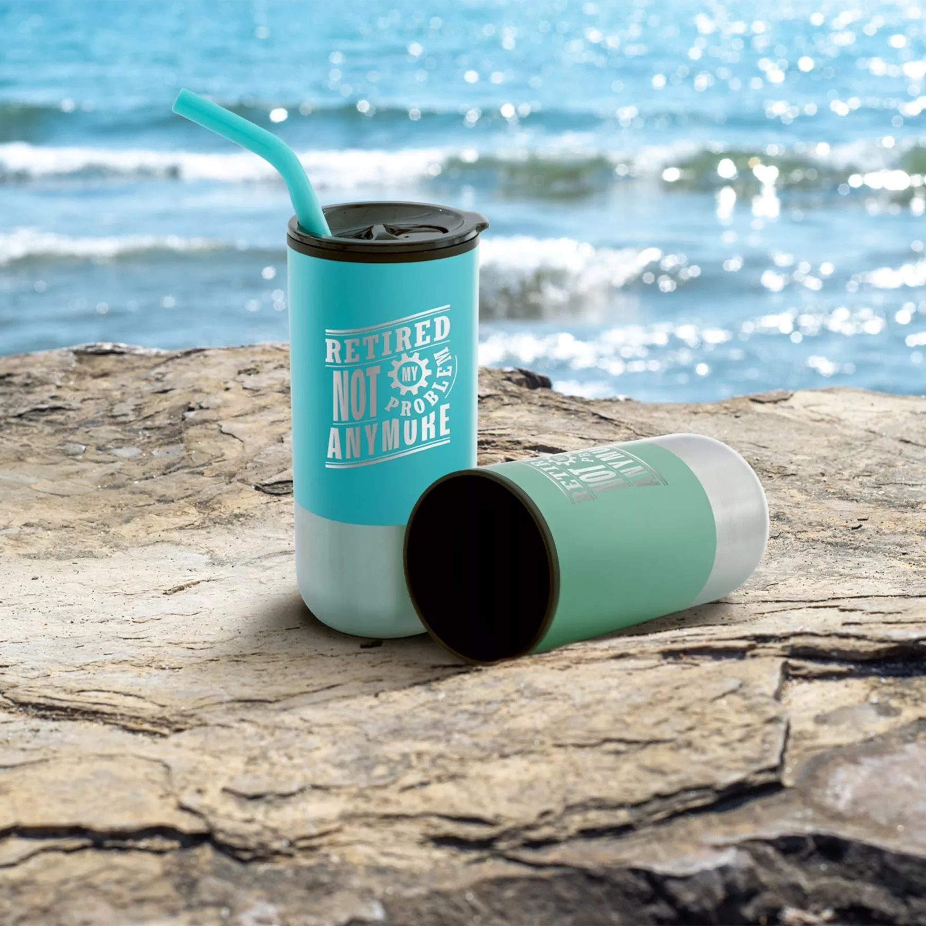 Pod Element Tumbler With Straw 16 Oz