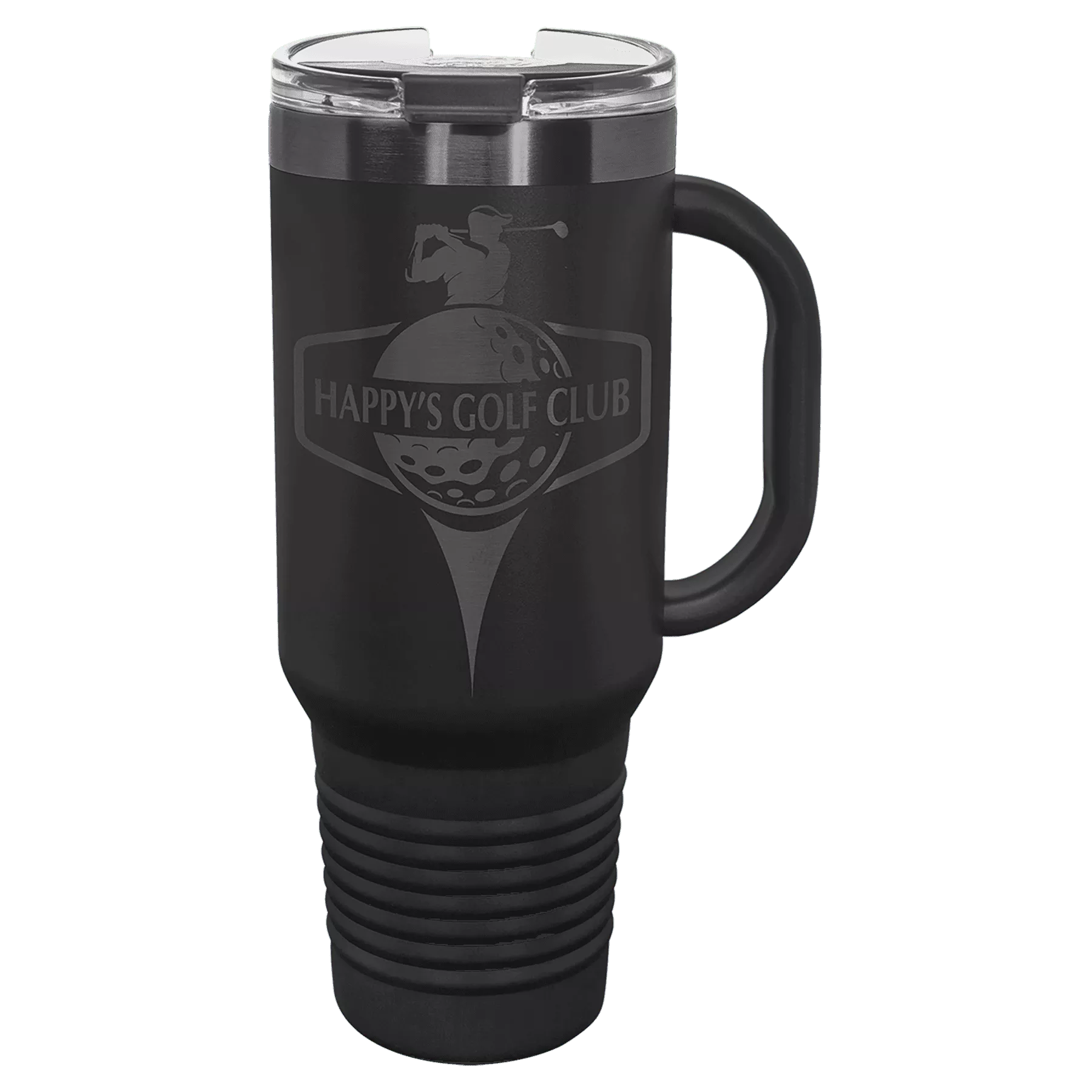 Polar Camel 40 oz. /Ghost Travel Mug with Handle & Straw