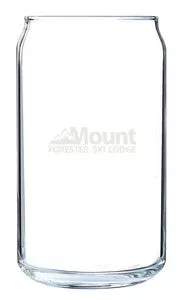 Pop Can 16oz clear tumbler - Etched