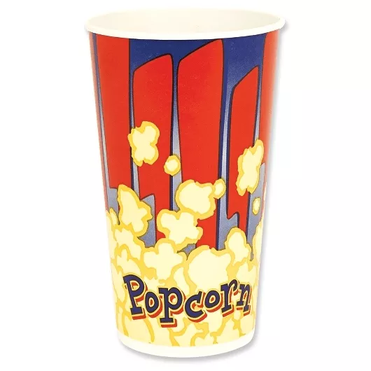 Popcorn Cups 44 oz|Pack of 25&Case of 600