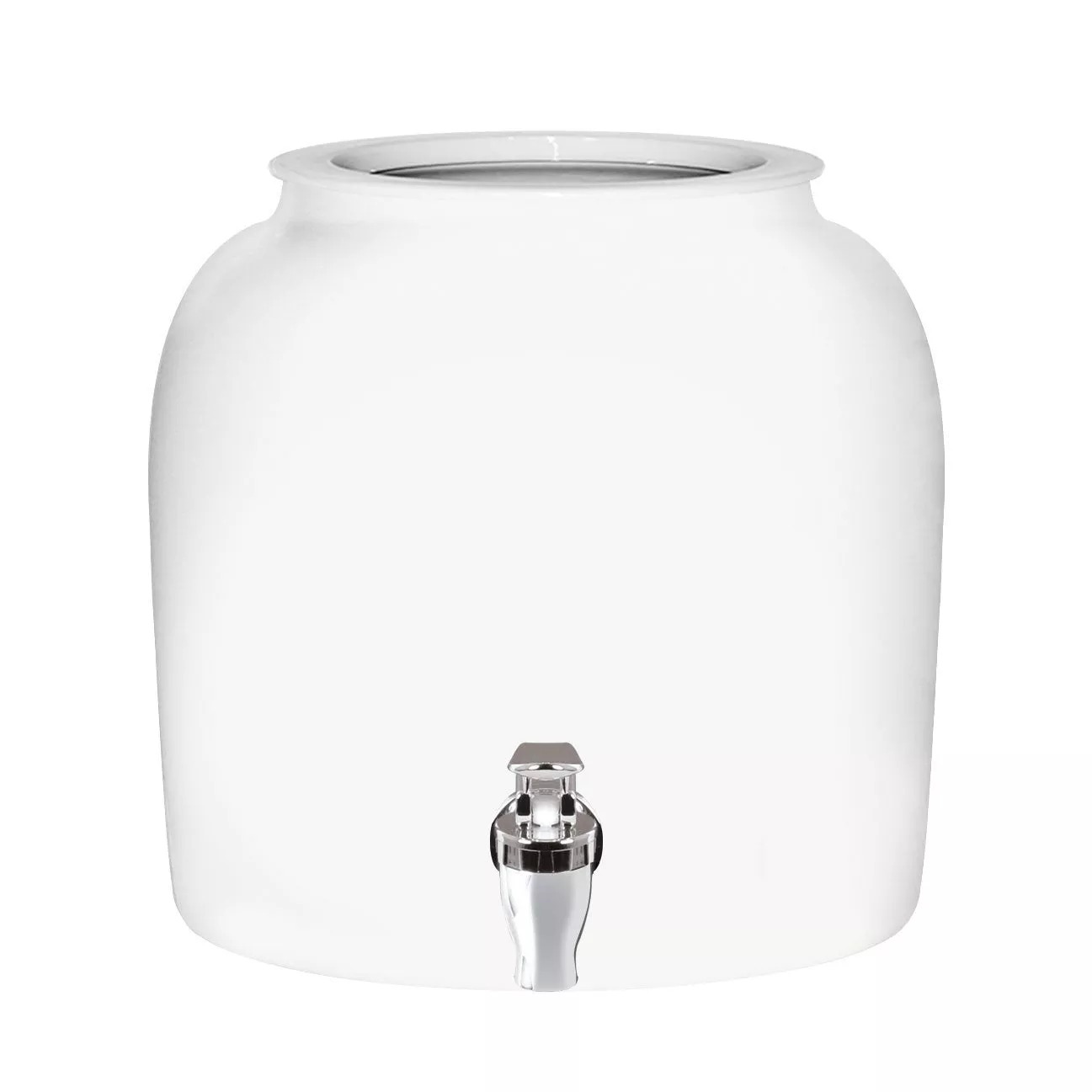 Porcelain Water Crock, Solid Colors