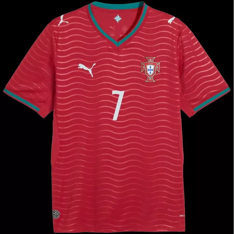 Portugal FPF Home Jersey Replica Player