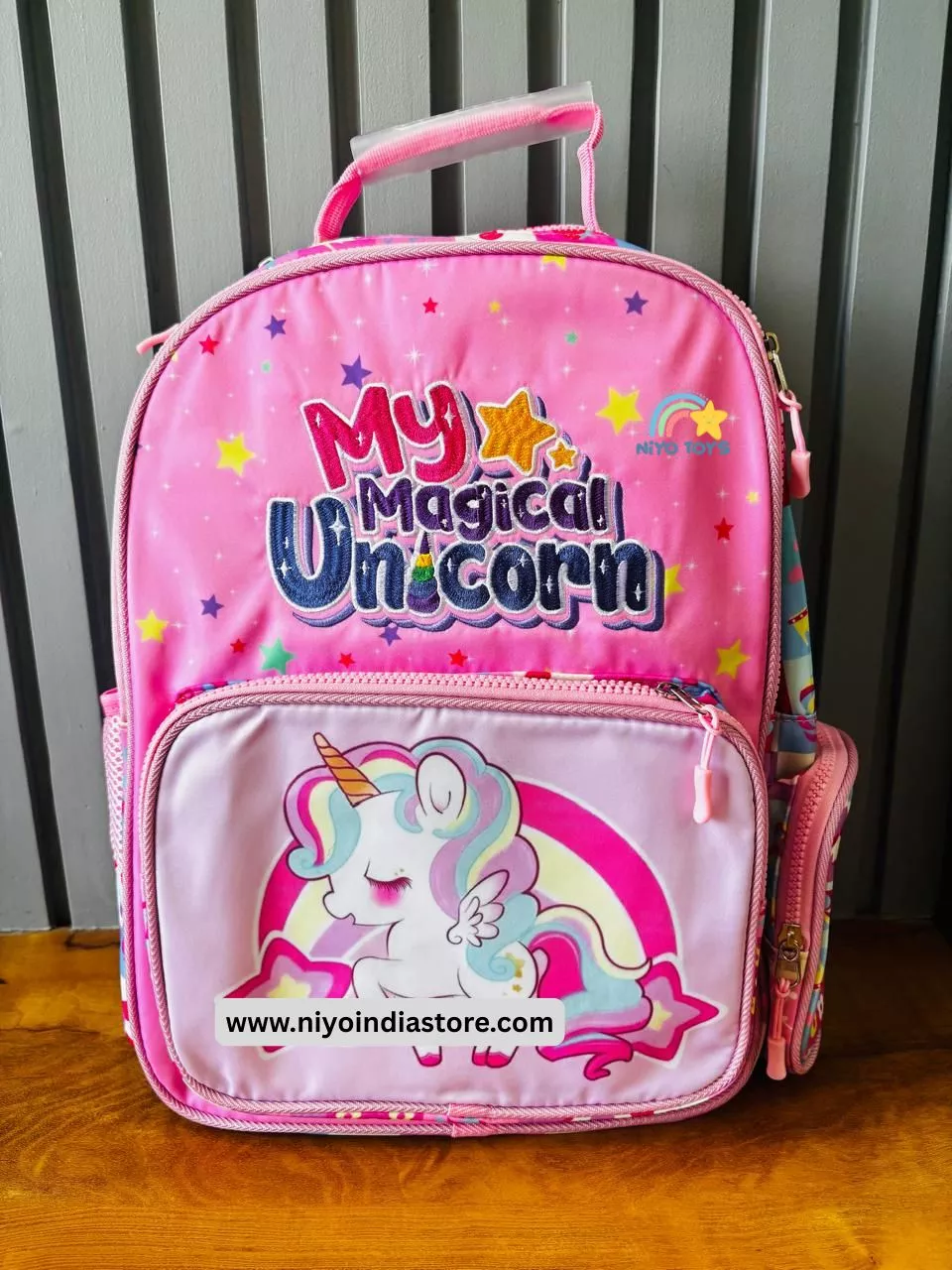 Premium Kids Backpack Unicorn Pink
