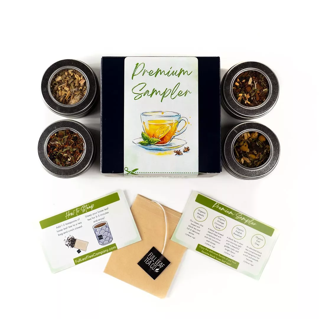 Premium Loose Leaf Tea Sampler