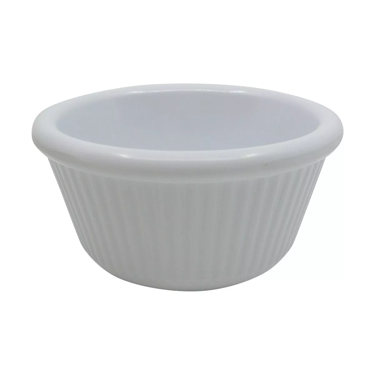 Prolon 9287-WT White Fluted Ramekin 4 oz