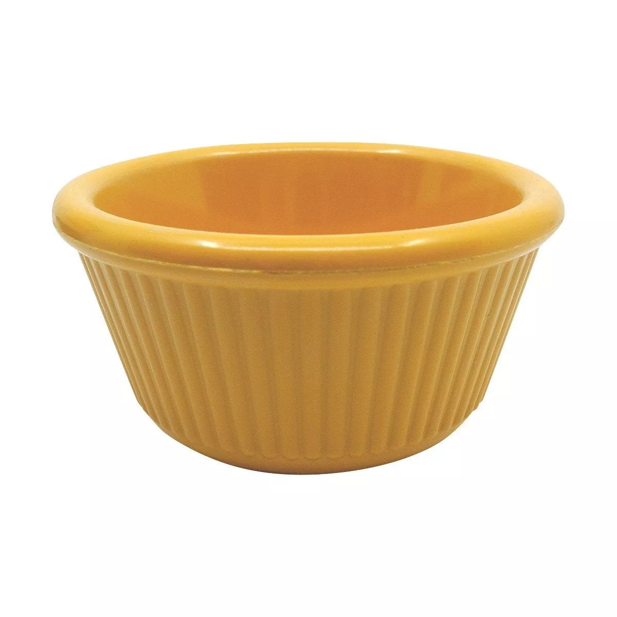 Prolon 9287-Y Maize Yellow Fluted Ramekin 4 oz