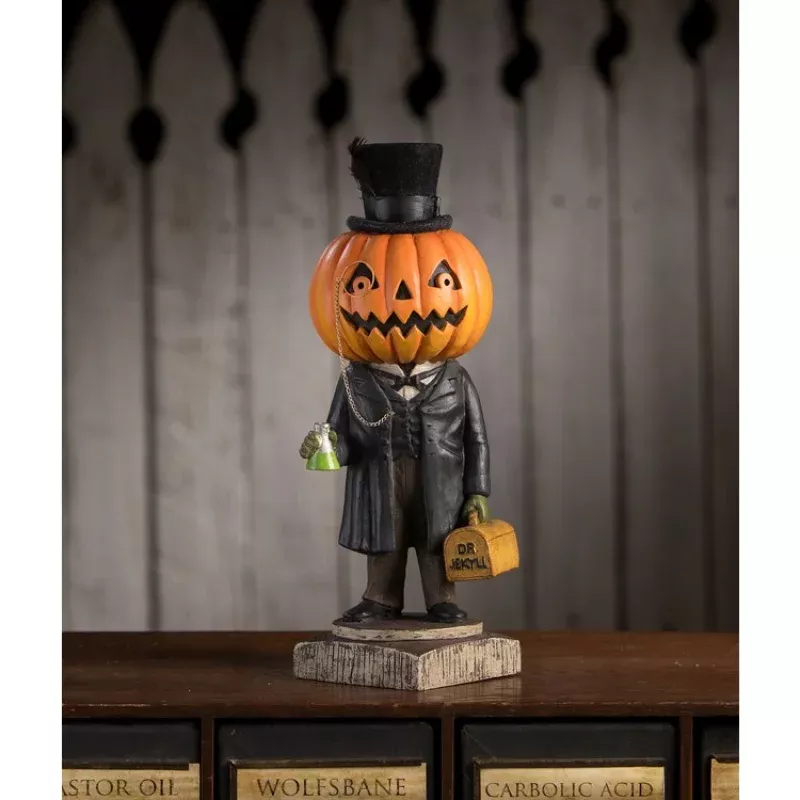 Pumpkin Head Jekyll Figurine