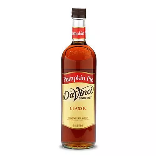 Pumpkin Pie Spice DaVinci Syrup Bottle - 750mL