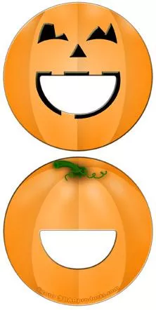Pumpkin Round Bottle Opener