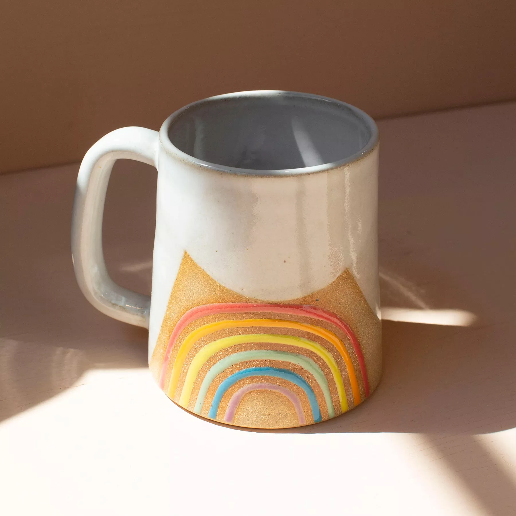 Rainbow Handmade Mug