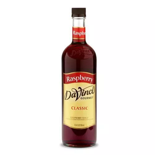 Raspberry DaVinci Syrup Bottle - 750mL