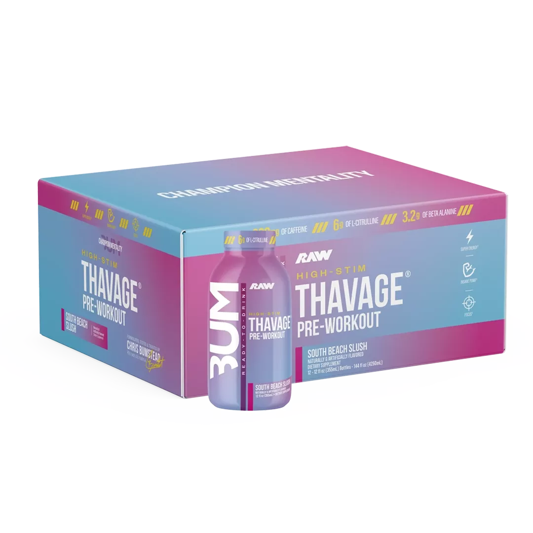 Raw Nutrition x CBUM - Thavage Ready-to-Drink