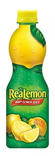 ReaLemon 100% Lemon Juice, 8 Fluid Ounce Bottle