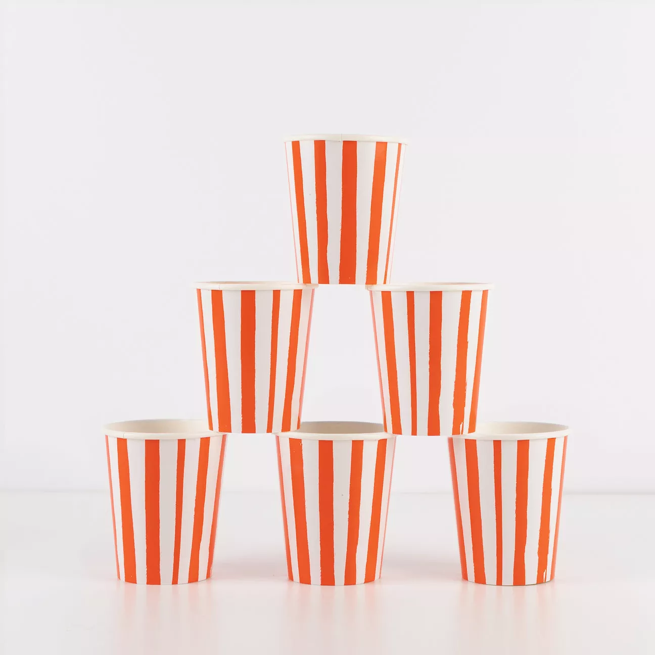 Red Stripe Small Tumbler Cups