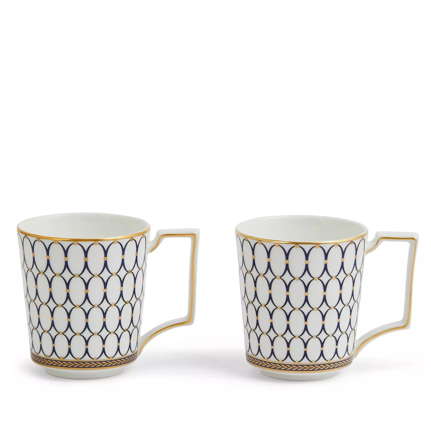 Renaissance Gold Mug, Set of 2