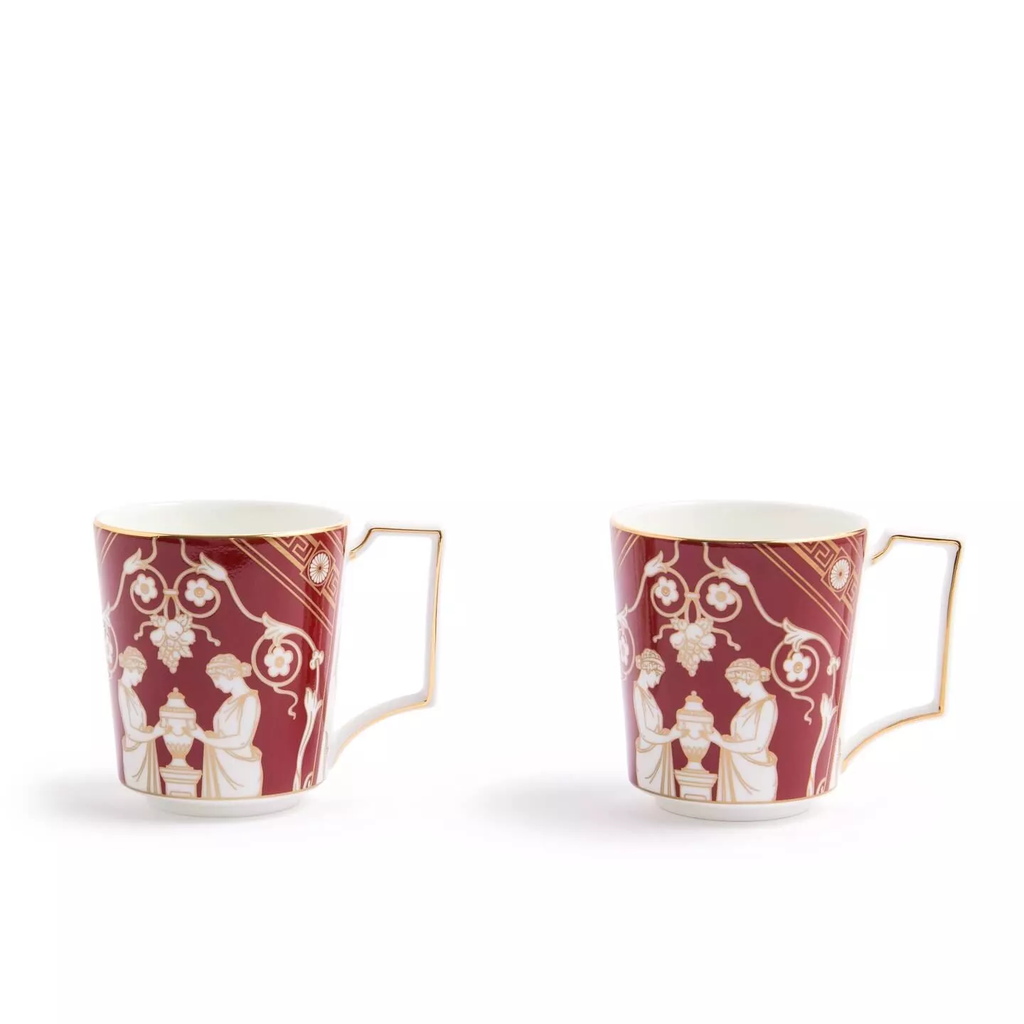 Renaissance Red Mug Set of 2
