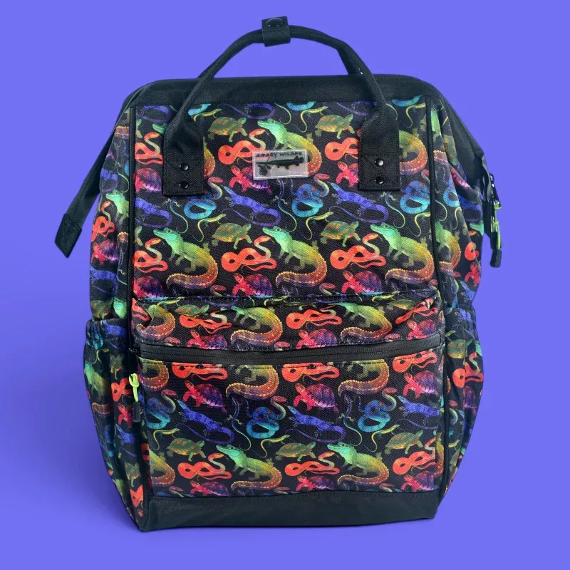 Reptile Rave Laptop Backpack