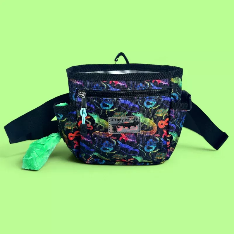 Reptile Rave Tail-Along Pouch 2.0